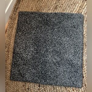 West Elm Dotted Chenille Jacquard Pillow  Cover